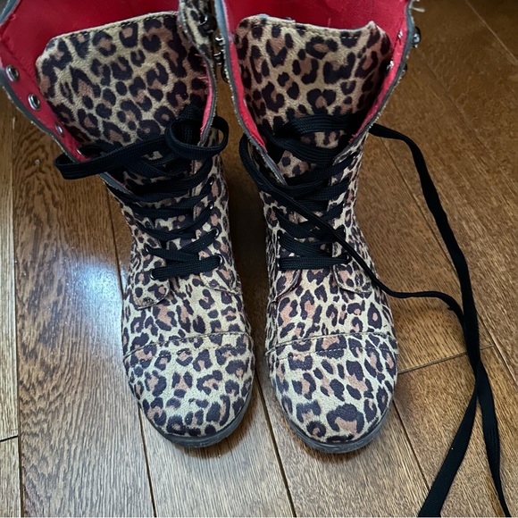 Leopard combat boots - Picture 4 of 7